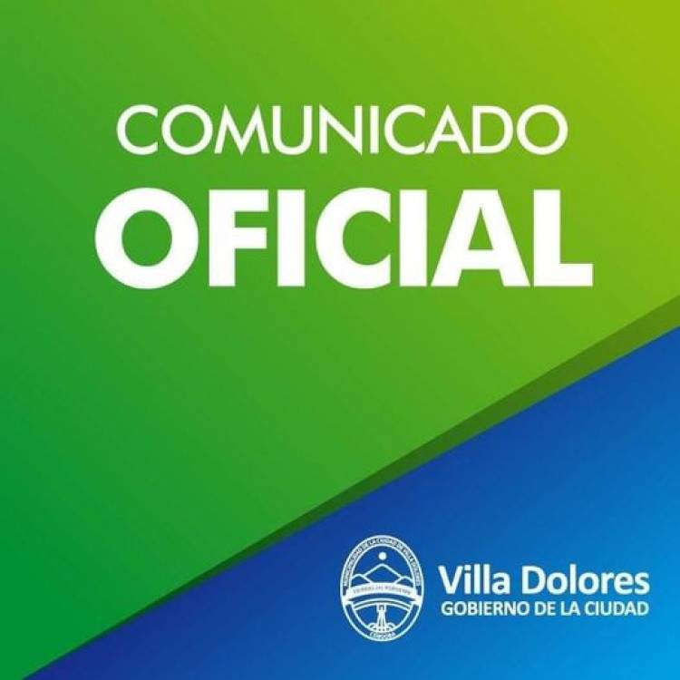 VILLA DOLORES,CÓRDOBA :QUEDAN SIN EFECTO LAS INSCRIPCIONES EN LOS MUNICIPIOS,PARA VACUNARSE DE COVID-19,ASÍ LO DISPUSO EL GOBIERNO PROVINCIAL.